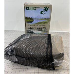 Caddis XXL Stout Northern Guide Breathable Chest Waders New